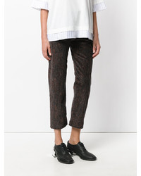 MM6 MAISON MARGIELA Straight Cropped Trousers