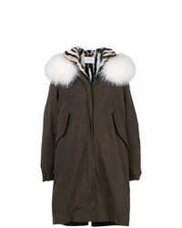 Forte Dei Marmi Couture Fur Hood Parka Coat