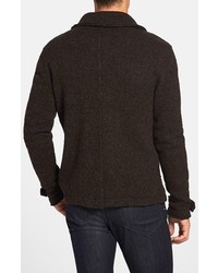 John Varvatos Star Usa Raw Edge Sweater Peacoat