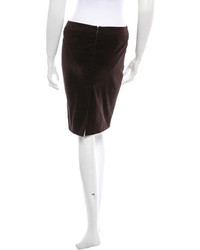 Gucci Velvet Skirt