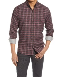 Brax Daniel Plaid Flannel Button Up Shirt