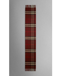 Burberry Check Cashmere Scarf