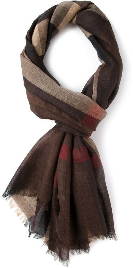 burberry acrylic scarf