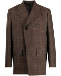 Wooyoungmi Single Breasted Checked Blazer