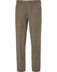 J.Crew Ludlow Slim Fit Glen Plaid Wool Blend Suit Trousers