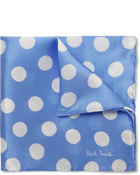 Paul Smith Shoes Accessories Polka Dot Silk Pocket Square