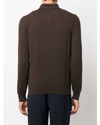 Malo Long Sleeve Cashmere Polo Shirt