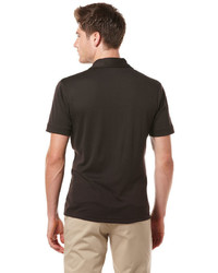 Perry Ellis Big And Tall Rib Open Knit Polo