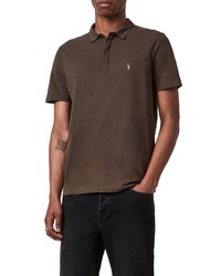 AllSaints Brace Regular Fit Solid Polo