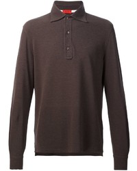Isaia Long Sleeve Polo Shirt