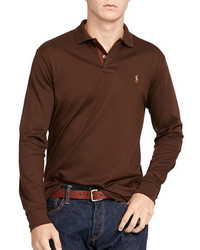 Polo Ralph Lauren Long Sleeve Pima Cotton Polo Shirt