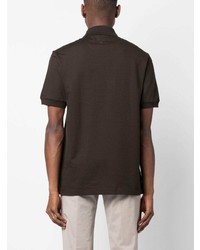 Brioni Plain Cotton Polo Shirt