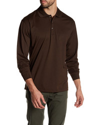 Swc Solid And Heather Long Sleeve Polo