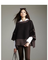 LABEL+thread Quilted Poncho