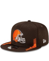 New Era Brown Cleveland Browns 2021 Nfl Sideline Home 9fifty Snapback Adjustable Hat At Nordstrom