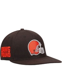 PRO STANDARD Brown Cleveland Browns Logo Ii Snapback Hat At Nordstrom