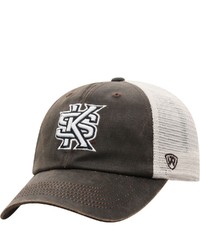 Top of the World Brown Kennesaw State Owls Scat Mesh Trucker Snapback Hat
