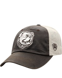 Top of the World Brown Louisiana Tech Bulldogs Scat Mesh Trucker Snapback Hat