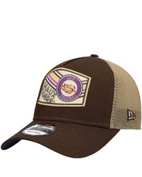 New Era Brown Lsu Tigers Guide Trucker 9forty Snapback Hat At Nordstrom