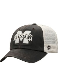 Top of the World Brown Mississippi State Bulldogs Scat Mesh Trucker Snapback Hat