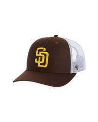 '47 San Diego Padres Trucker Hat In Brown At Nordstrom