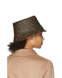 Burberry Brown Monogram Bucket Hat