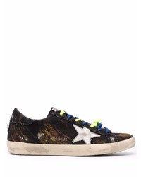 Golden Goose Super Star Mixed Lace Sneakers