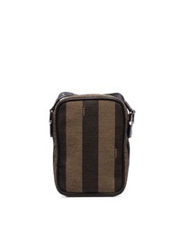 Fendi Pequin Striped Messenger Bag