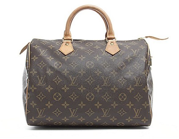 Louis Vuitton Speedy 30 Camel Gold Plated Handbag (Pre-Owned) – Bluefly
