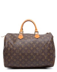 Louis Vuitton Pre Owned Monogram Canvas Speedy 35 Bag
