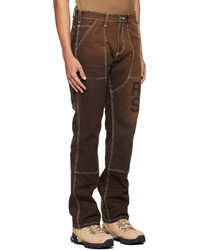 Reese Cooper®  Brown Rcfs Double Knee Work Trousers