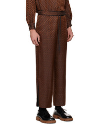 Rito Structure Brown Trousers