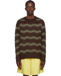 Acne Studios Brown Alpaca Sweater