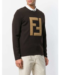 Fendi Front Logo Sweater