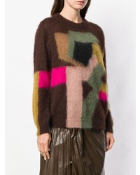 Roberto Collina Knitted Panelled Sweater