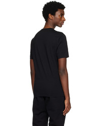 Moschino Black Printed T Shirt