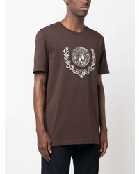 Dolce & Gabbana Coin Print Cotton T Shirt