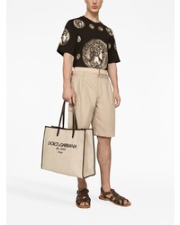 Dolce & Gabbana Graphic Print Short Sleeve T Shirt