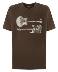 OSKLEN Guitar Print Cotton T Shirt