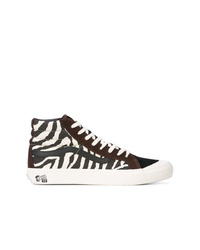 Vans Zebra Hi Top Sneakers