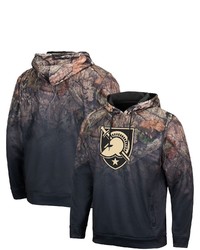 Colosseum Black Army Black Knights Mossy Oak Pullover Hoodie