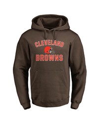 FANATICS Branded Brown Cleveland Browns Victory Arch Team Pullover Hoodie