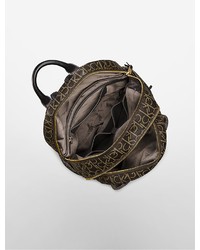 Calvin Klein Arianna Logo Double Zip Backpack