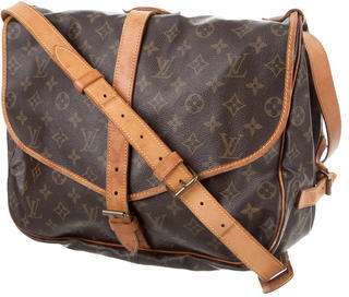 Louis Vuitton Monogram Saumur 30, $595, TheRealReal