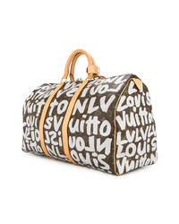 Louis Vuitton Vintage Keepall 50 Graffiti Travel Bag