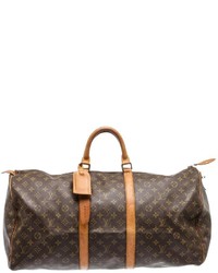 Louis Vuitton Keepall Cloth 48h Bag