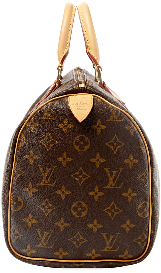 Louis Vuitton Speedy 30 Monogram Brown Leather ref.191152 - Joli Closet