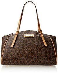 Calvin Klein Monogram Satchel Handbag