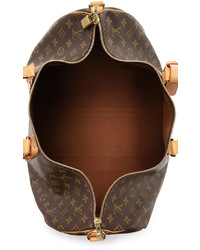 Louis Vuitton What Goes Around Comes Around Heritage Monogram Keepall 55 Bag