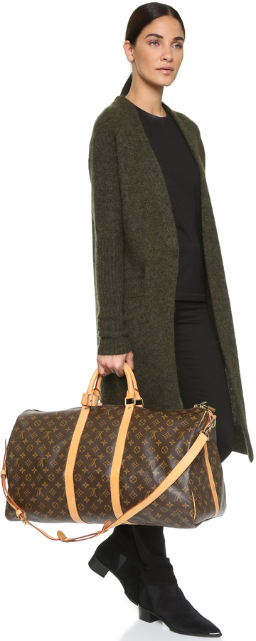 Keepall 55 My LV Heritage by Louis Vuitton, 20 Monogrammed Handbags That  Will Immediately Personalize Your Wardrobe